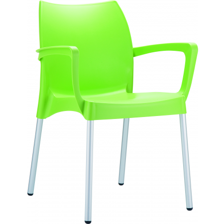 Siesta Dolce 4-poots stoel lime groen