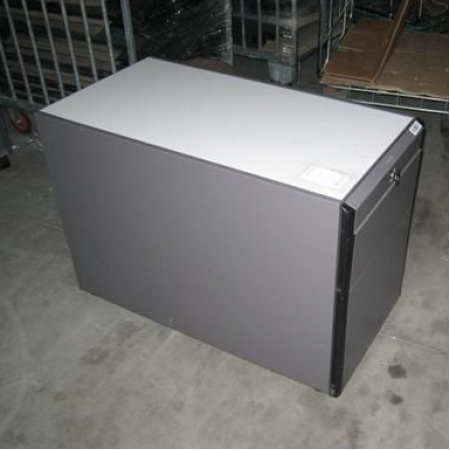 Gispen Octa ladeblok 80 cm diep zilvergrijs Gispen Octa ladeblok 80 cm diep zilvergrijs