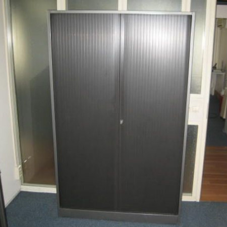 Ahrend roldeurkast 195 cm hoog donkergrijs Ahrend roldeurkast 195 cm hoog donkergrijs