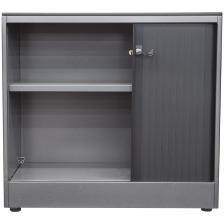 Ahrend roldeurkast 75 cm hoog zilvergrijze ombouw Ahrend roldeurkast 75 cm hoog zilvergrijze ombouw