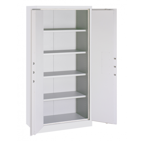 Ceha brandvertragende kast LYD 195-95 195 cm hoog zwart Ceha brandvertragende kast LYD 195-95 195 cm hoog zwart