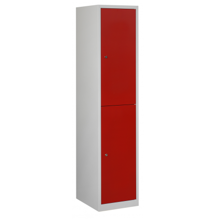 Ceha garderobekast met gladde deuren PHT 180-1.2 180 cm hoog grijs