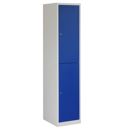 Ceha garderobekast met gladde deuren PHT 180-1.2 180 cm hoog grijs