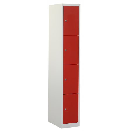 Ceha locker met gladde deuren PH 180-1.4 180 cm hoog 30 cm breed