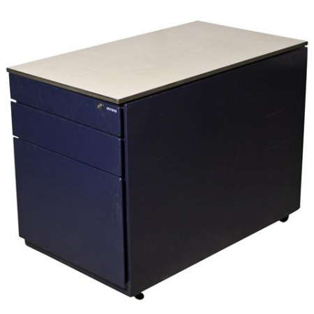 Ahrend ladeblok 80 cm diep donkerblauw Ahrend ladeblok 80 cm diep donkerblauw