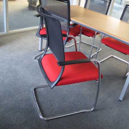 Comforto Roder sledestoel rood Comforto Roder sledestoel rood