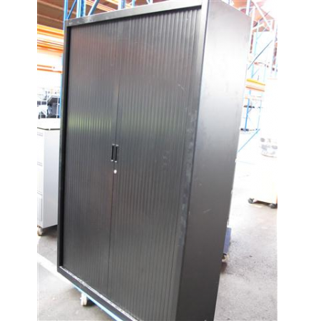 Vepa roldeurkast 195 cm hoog, kleur zwart Vepa roldeurkast 195 cm hoog, kleur zwart