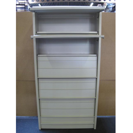 Overtoom folderkast 195 cm hoog wit Overtoom folderkast 195 cm hoog wit
