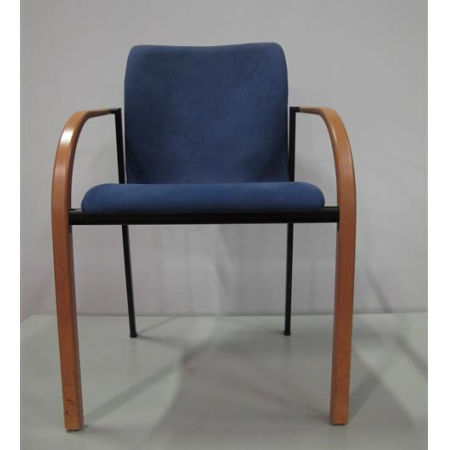 Kembo Kion bezoekersstoel blauw Kembo Kion bezoekersstoel blauw