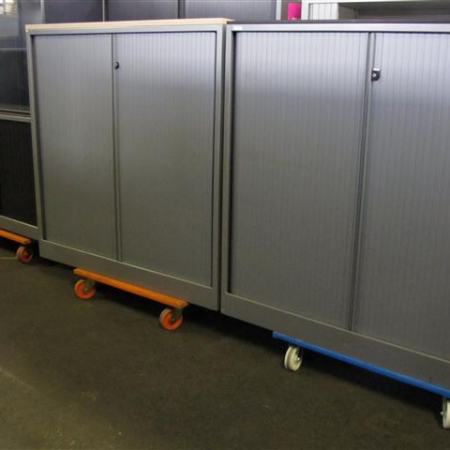 Ahrend roldeurkast 105 cm hoog zilvergrijs Ahrend roldeurkast 105 cm hoog zilvergrijs