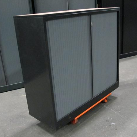 Ahrend roldeurkast 110 cm hoog antraciet Ahrend roldeurkast 110 cm hoog antraciet