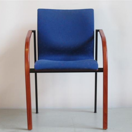 Kembo Kion vergaderstoel blauw Kembo Kion vergaderstoel blauw