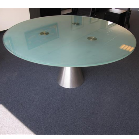 Vitra/Tecno vergadertafel doorsnede 150 cm Vitra/Tecno vergadertafel doorsnede 150 cm