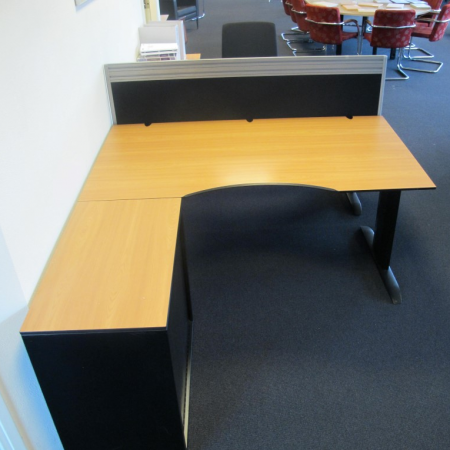 Lensvelt Compass cockpitbureau 160 x 90 cm Lensvelt Compass cockpitbureau 160 x 90 cm
