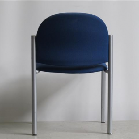 Exsta S033 vergaderstoel blauw Exsta S033 vergaderstoel blauw