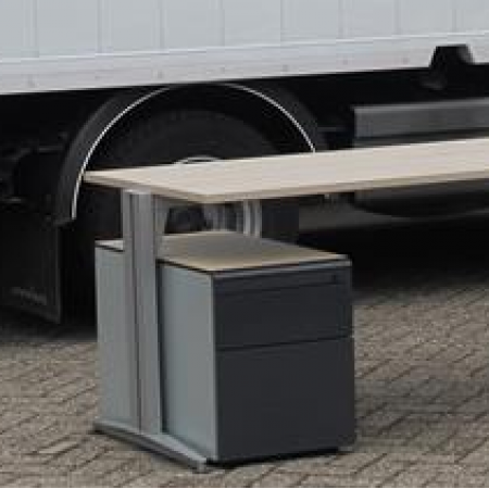 Assenburg ladeblok 80 cm diep grijs Assenburg ladeblok 80 cm diep grijs