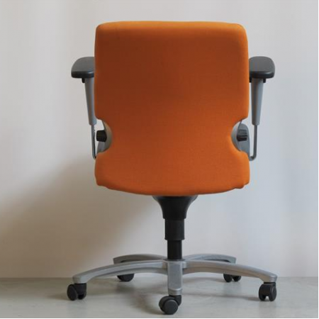 Comforto 77 bureaustoel oranje-grijs Comforto 77 bureaustoel oranje-grijs
