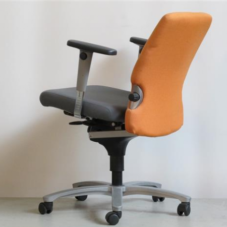 Comforto 77 bureaustoel oranje-grijs Comforto 77 bureaustoel oranje-grijs