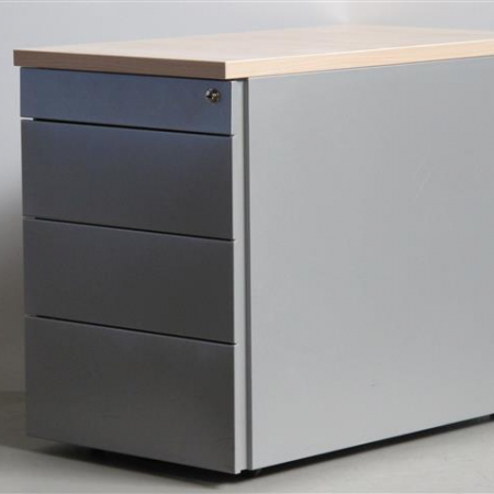 Markant HQ ladeblok 60 cm diep zilvergrijs Markant HQ ladeblok 60 cm diep zilvergrijs