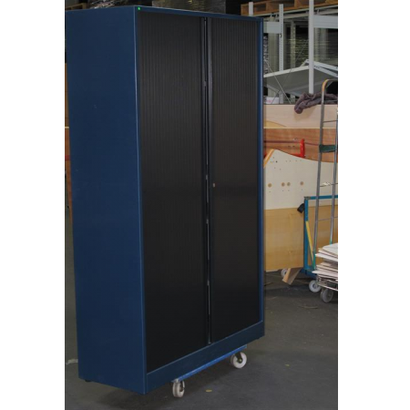 Ahrend roldeurkast 195 cm hoog, blauw Ahrend roldeurkast 195 cm hoog, blauw