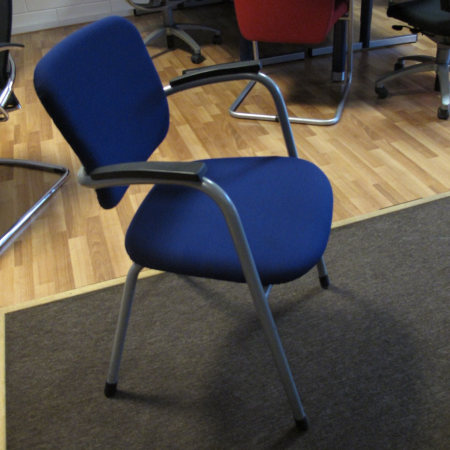 Ahrend bijzetstoel blauw Ahrend bijzetstoel blauw