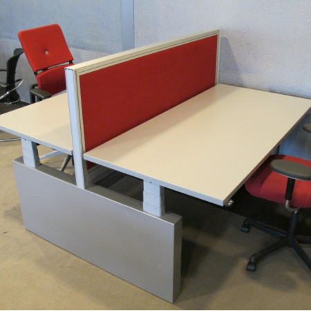 Kwadrant zit-sta bureau 160 x 80 cm Kwadrant zit-sta bureau 160 x 80 cm