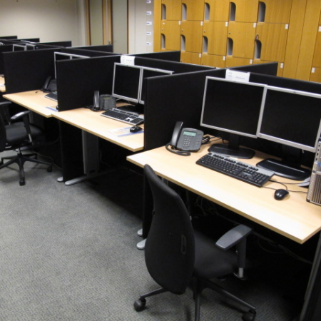 Callcenter werkplekken Callcenter werkplekken