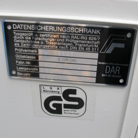 Sistec S120DIS datakluis Sistec S120DIS datakluis