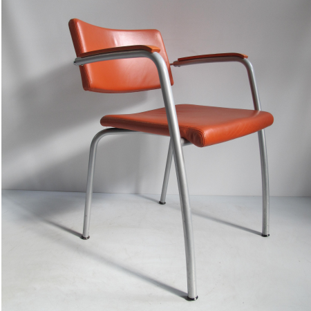 Lande Cole design stoel leder Lande Cole design stoel leder