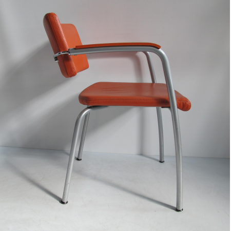 Lande Cole design stoel leder Lande Cole design stoel leder