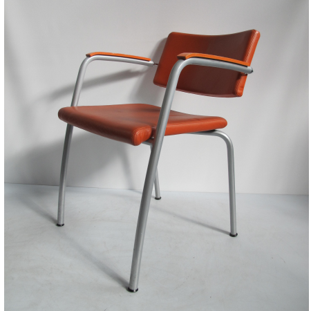 Lande Cole design stoel leder Lande Cole design stoel leder