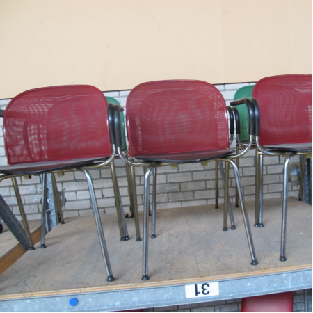 Wiesner Hager design stoel 4-poots Wiesner Hager design stoel 4-poots