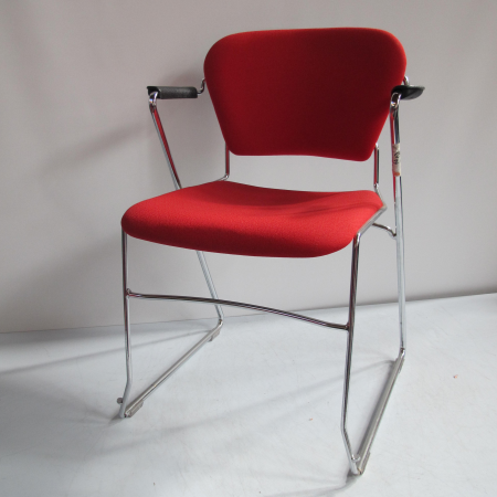 Artifort projectstoel rood Artifort projectstoel rood