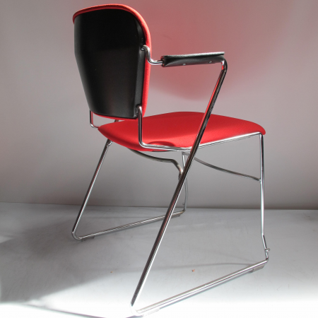 Artifort projectstoel rood Artifort projectstoel rood