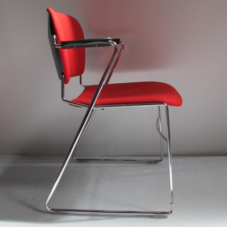 Artifort projectstoel rood Artifort projectstoel rood