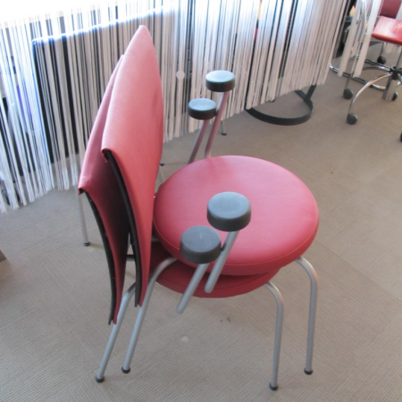 Thonet design stoel skai Thonet design stoel skai