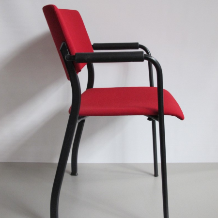 Ahrend 460 4-poots stoel nieuw gestoffeerd Ahrend 460 4-poots stoel nieuw gestoffeerd