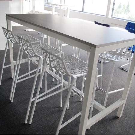 Kwadrant hoge tafel 180 x 80 cm Kwadrant hoge tafel 180 x 80 cm