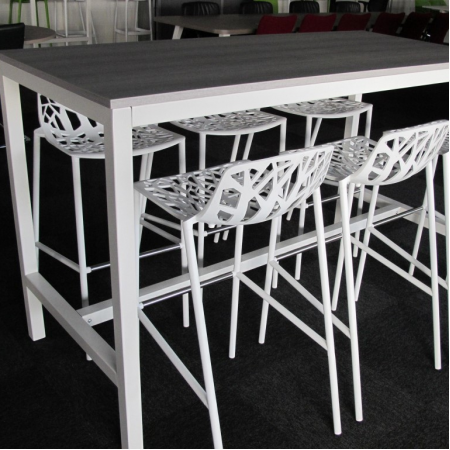 Kwadrant hoge tafel 180 x 80 cm