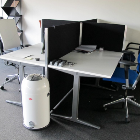 Ahrend callcenter 4 werkplekken Ahrend callcenter 4 werkplekken