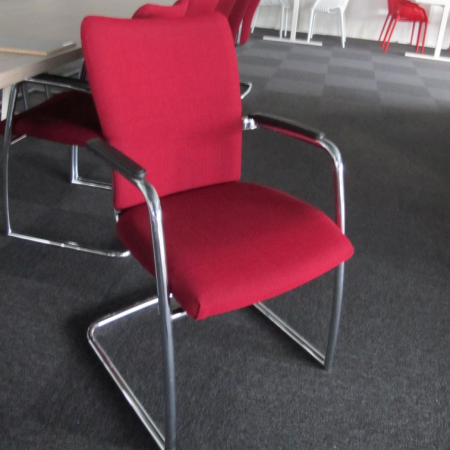 Comforto sledestoel nieuw gestoffeerd Comforto sledestoel nieuw gestoffeerd