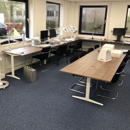 Ahrend Mehes workbench met vergadertafel Ahrend Mehes workbench met vergadertafel