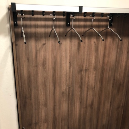 Kwadrant wandgarderobe op maat Kwadrant wandgarderobe op maat