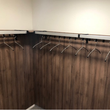 Kwadrant wandgarderobe op maat Kwadrant wandgarderobe op maat