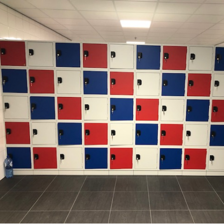 Ceha lockermuur op maat, nieuw Ceha lockermuur op maat, nieuw