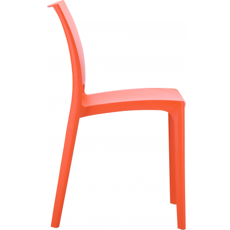 Siesta Maya 4-poots stoel oranje