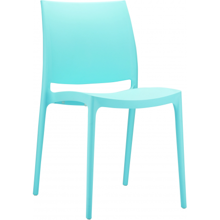 Siesta Maya 4-poots stoel lichtblauw