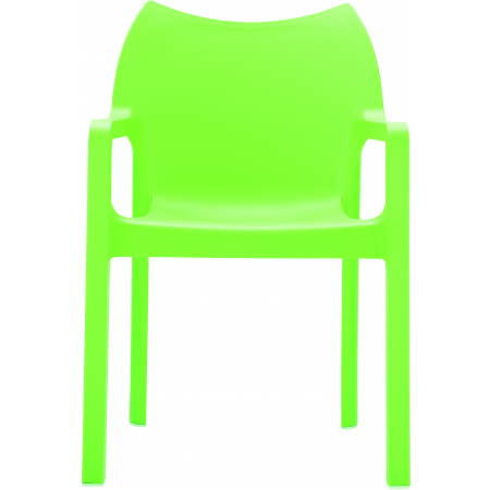 Siesta Diva 4-pootsstoel lime Siesta Diva 4-pootsstoel lime