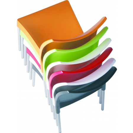 Siesta Vita 4-poots stoel antraciet Siesta Vita 4-poots stoel antraciet