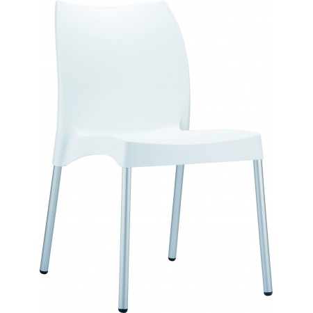 Siesta Vita 4-poots stoel wit Siesta Vita 4-poots stoel wit